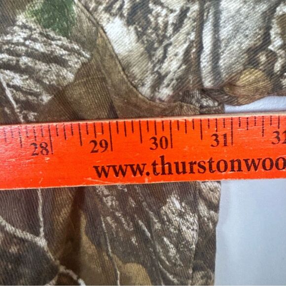 Cabela’s 7-Button Long Sleeve Camo Shirt Realtree Xtra Heavyweight 930128 Sz 3XL - Picture 6 of 15